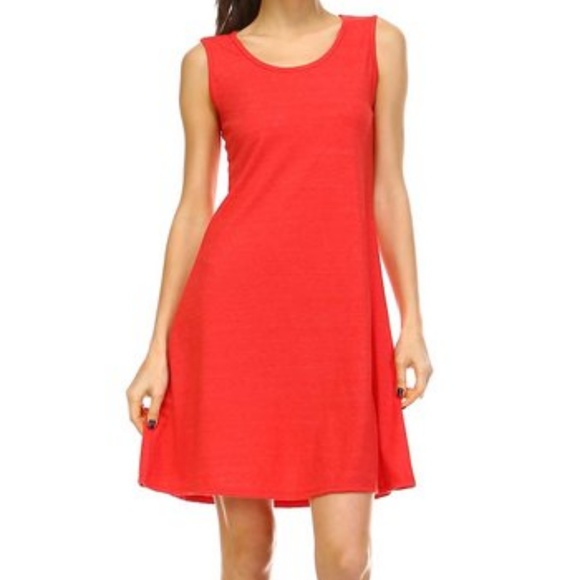A La Tzarina Dresses & Skirts - Women's Size 1X 2X Red Sleeveless Dress